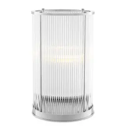 nickel finish | clear glass L