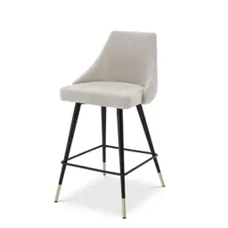 clarck sand | black & brass finish legs