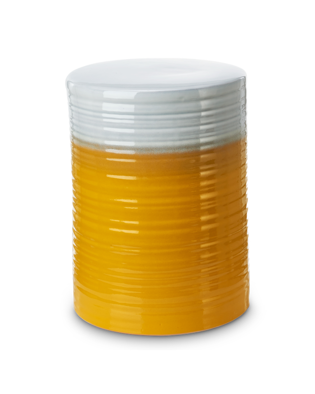 Yellow Glazed stoneware