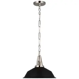 Polished Nickel Matte Black