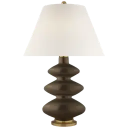 Matte Bronze 12" x 23" x 14.5" Linen