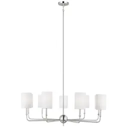 Brushed Nickel LED Bulb(s) Included