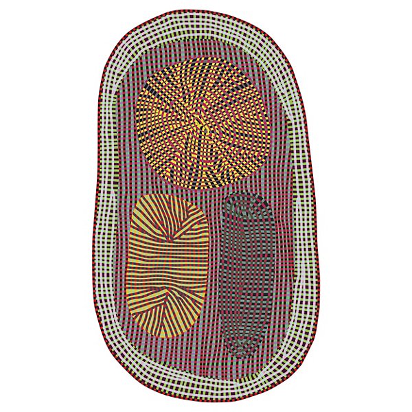 Купить Коврик Amoeba Rug в интернет-магазине roooms.ru