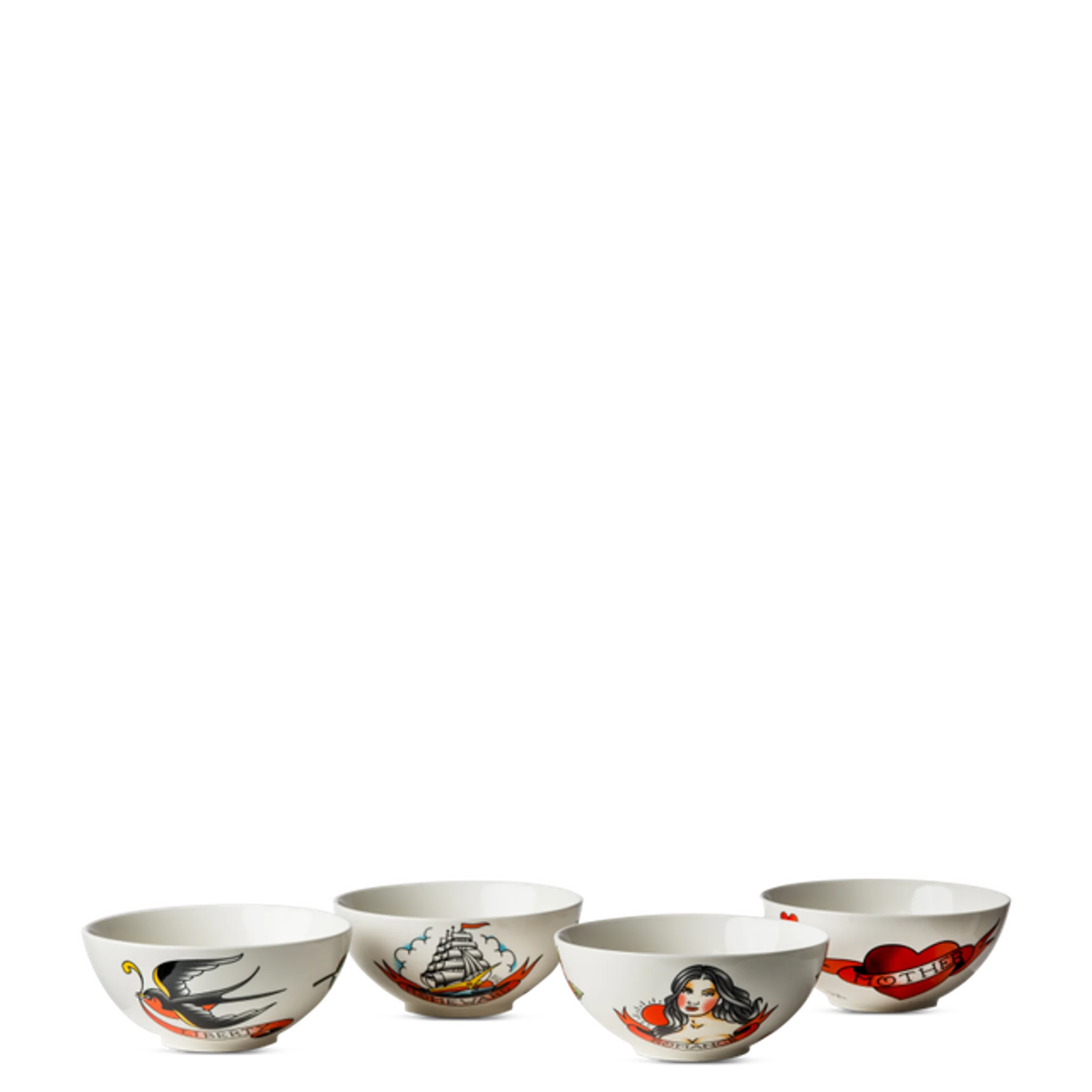 Купить Набор пиал Tattoo Salad Bowls в интернет-магазине roooms.ru