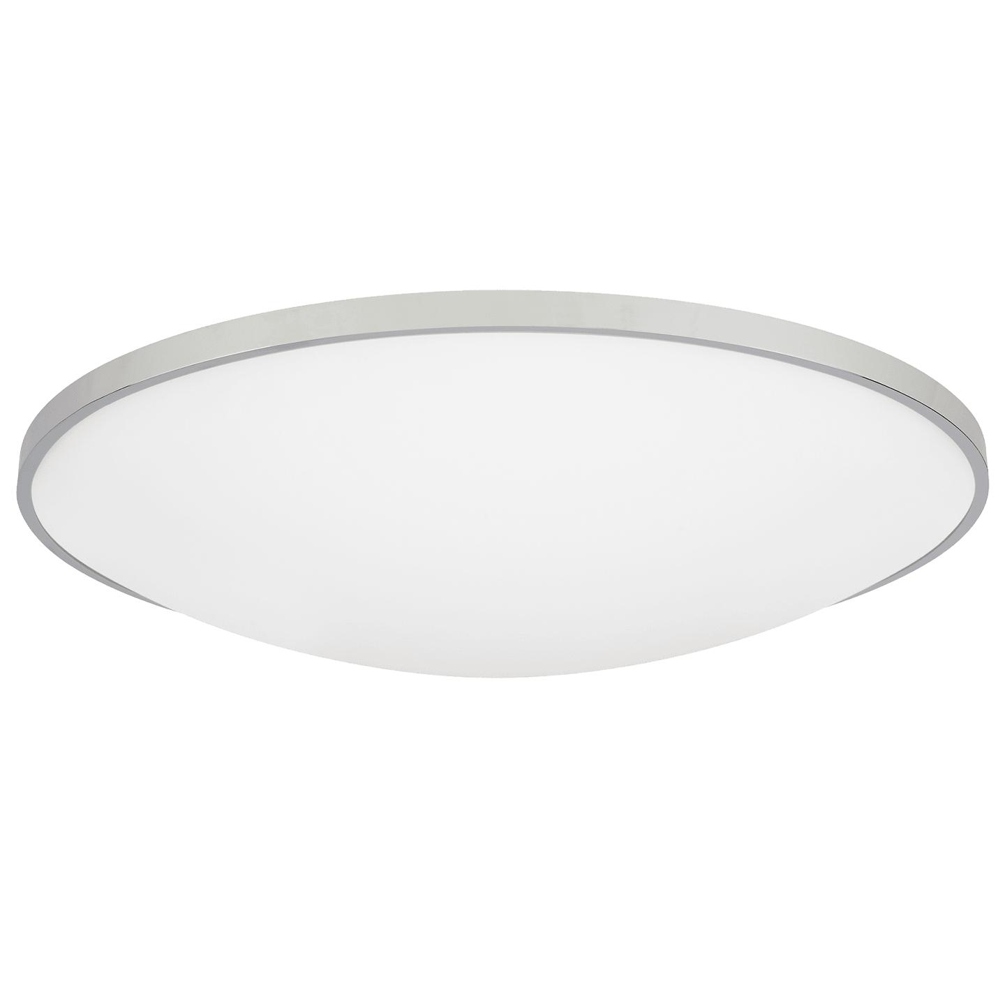 Chrome 24" Diameter LED 90 CRI 2700K 120V