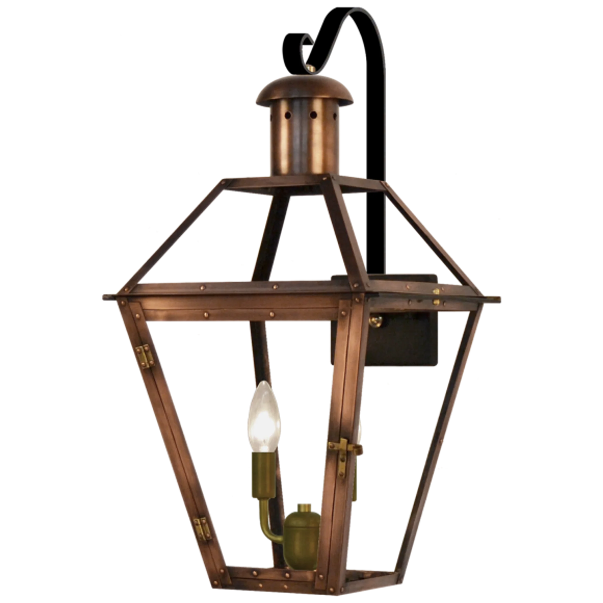 Купить Уличное бра Georgetown 20" Farmhouse Hook Wall Lantern в интернет-магазине roooms.ru