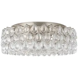 Burnished Silver Leaf Crystal