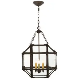Antique Zinc Clear Glass