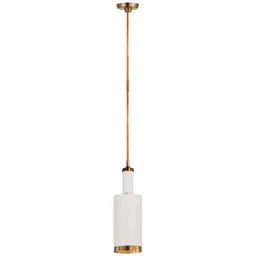 Hand-Rubbed Antique Brass and White