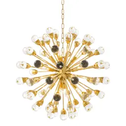 gold finish | clear glass L