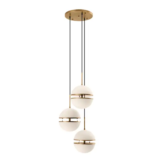 Купить Подвесной светильник Hanging Lamp Spiridon Triple в интернет-магазине roooms.ru