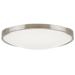 Satin Nickel 13" DIAMETER LED 90 CRI 3000K 120V