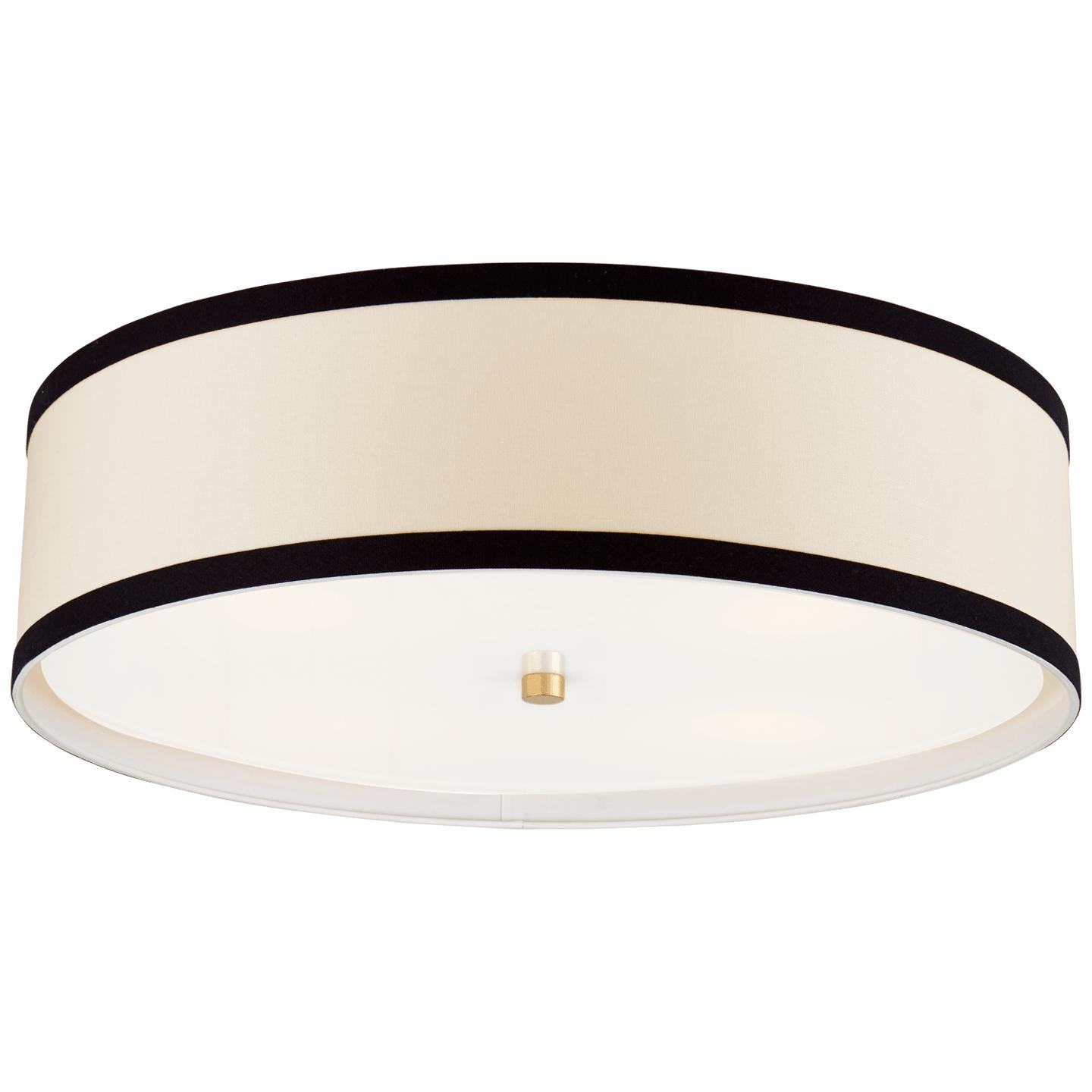 Gild Cream Linen with Black Linen Trim