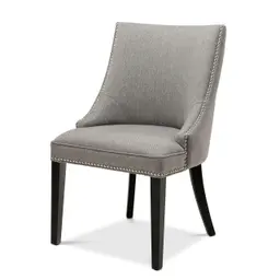 herringbone brown grey | nickel nails | black legs