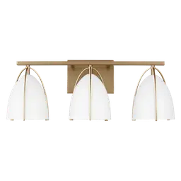 Satin Brass Bulb(s) Not Included