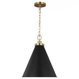 Midnight Black and Burnished Brass
