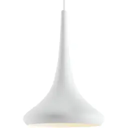 Matte White Lamp Not Included