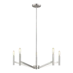 Brushed Nickel LED Bulb(s) Included