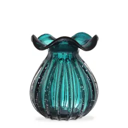 hand blown glass | green colour S