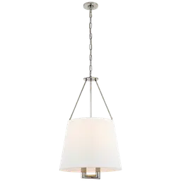 Polished Nickel 15.75" x 21.25" x 16.5" Linen