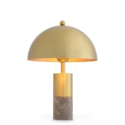 grey marble | brass finish S