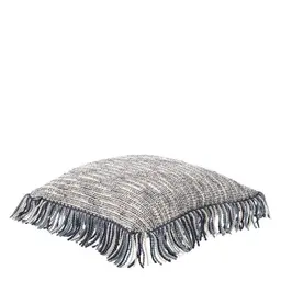 mademoiselle blue | blue fringe S square