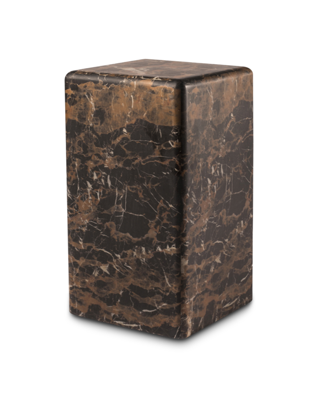 Dark brown MDFResin base artificial marble