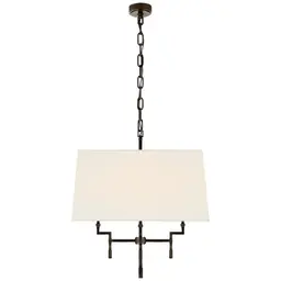 Gun Metal 22" x 24" x 11" Linen Square