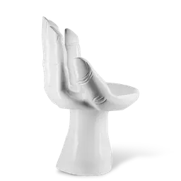 White Lacquered polyester