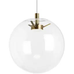 Aged Brass Clear LED WARM DIM 3000K - 2200K 120V