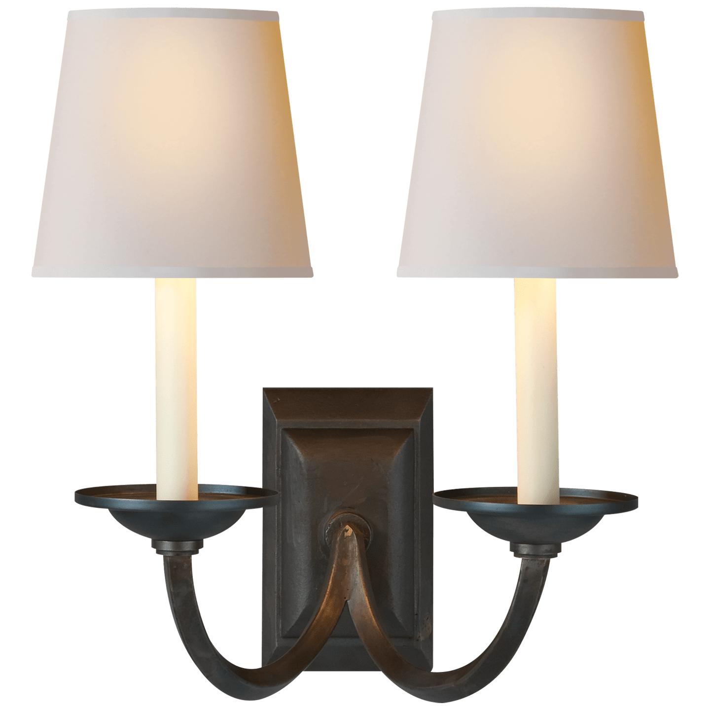 Купить Бра Flemish Double Sconce в интернет-магазине roooms.ru