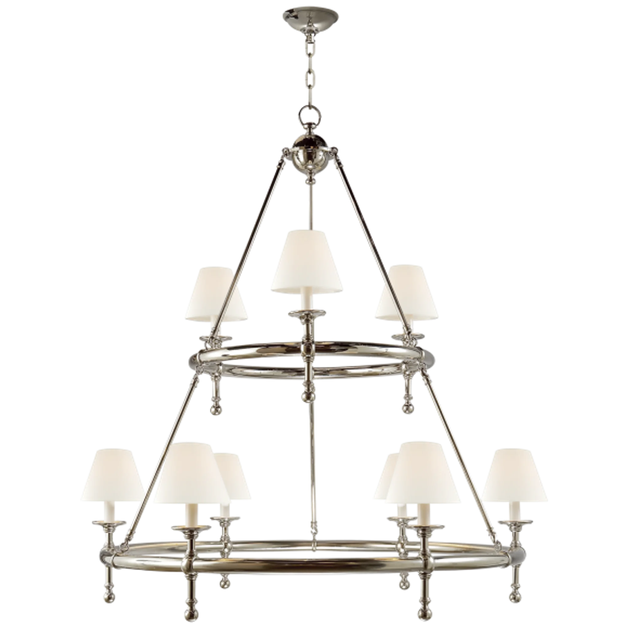 Купить Люстра Classic Two-Tier Ring Chandelier в интернет-магазине roooms.ru
