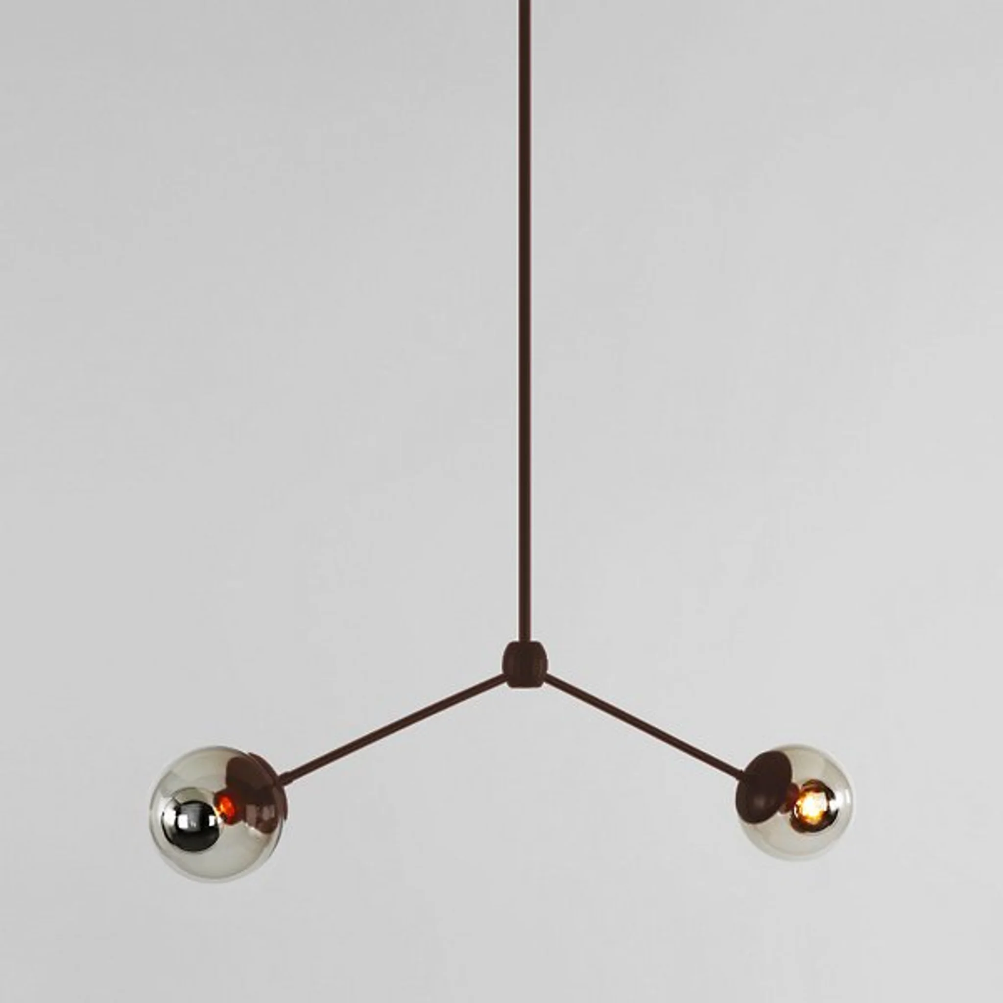 Купить Подвесной светильник Modo Pendant Light - 2 Globes в интернет-магазине roooms.ru