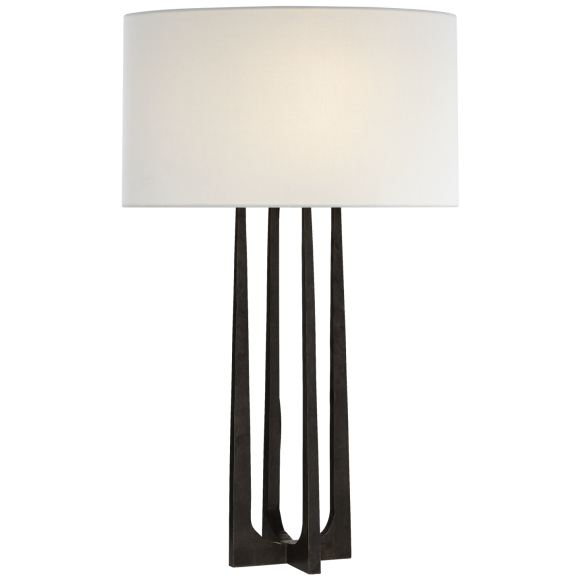 Aged Iron 16" x 16" X 8.75" Linen