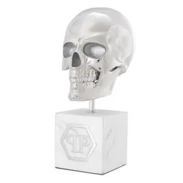 white marble | polished nickel copper L