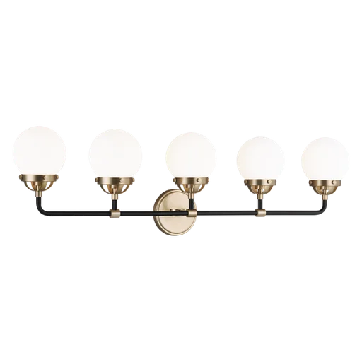 Купить Бра для ванной Cafe Five Light Wall / Bath Sconce в интернет-магазине roooms.ru
