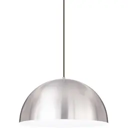 Black Satin Nickel/White G40 LED 80 CRI 3000K 120V