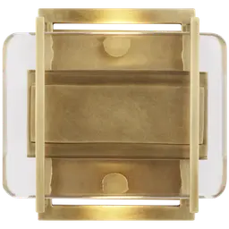 Natural Brass 5" Integrated LED 90 CRI 2700K 120V