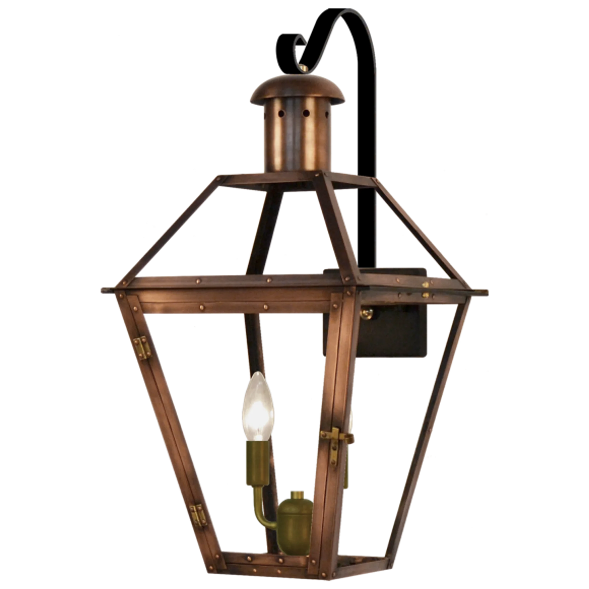 Купить Уличное бра Georgetown 27" Farmhouse Hook Wall Lantern в интернет-магазине roooms.ru