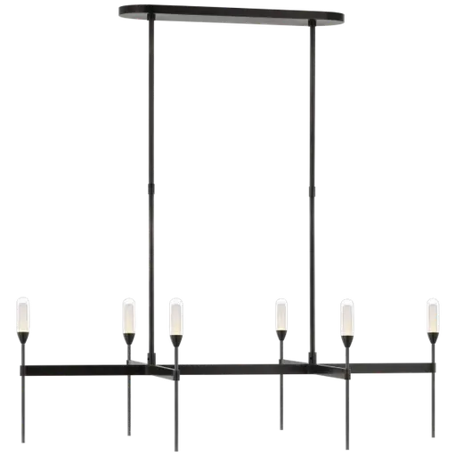 Купить Люстра Overture Medium Uplight Linear Chandelier в интернет-магазине roooms.ru