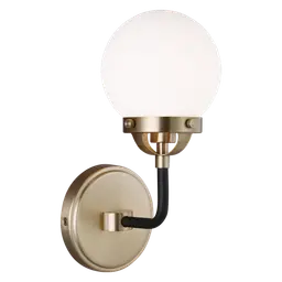 Satin Brass Bulb(s) Not Included