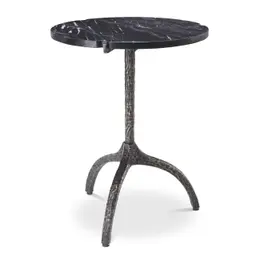 gunmetal finish | black marble