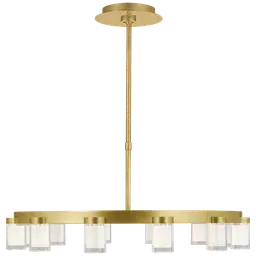 Natural Brass 32" Integrated LED 90 CRI 2700K 120V