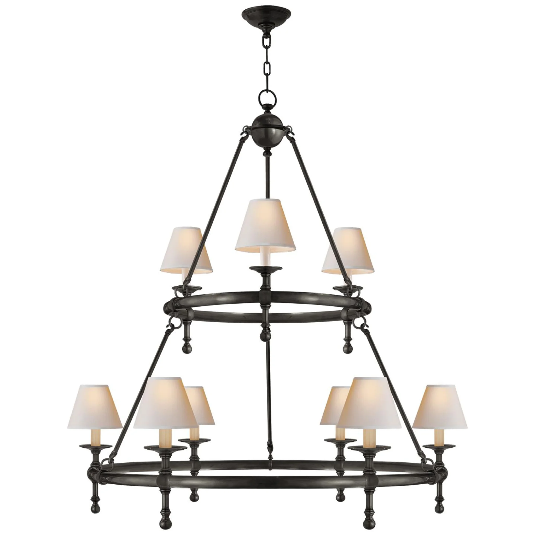 Купить Люстра Classic Two-Tier Ring Chandelier в интернет-магазине roooms.ru