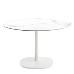 Square Base,White Marble