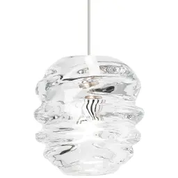 Satin Nickel Clear 12 VOLT LED 90 CRI 3000K (T20/T24)