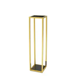 gold finish | black marble S