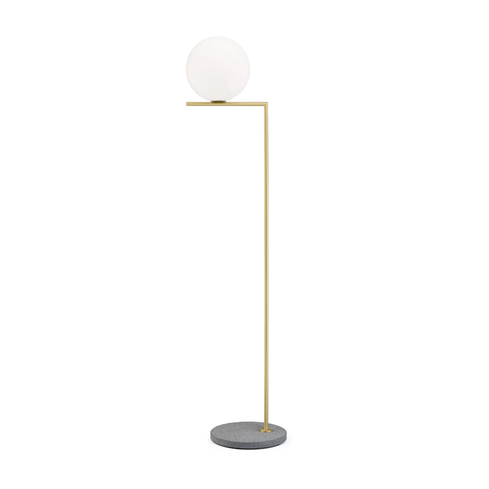Купить Уличный фонарь IC F2 Outdoor H 1852 mm Brass Finish/Grey Lava в интернет-магазине roooms.ru