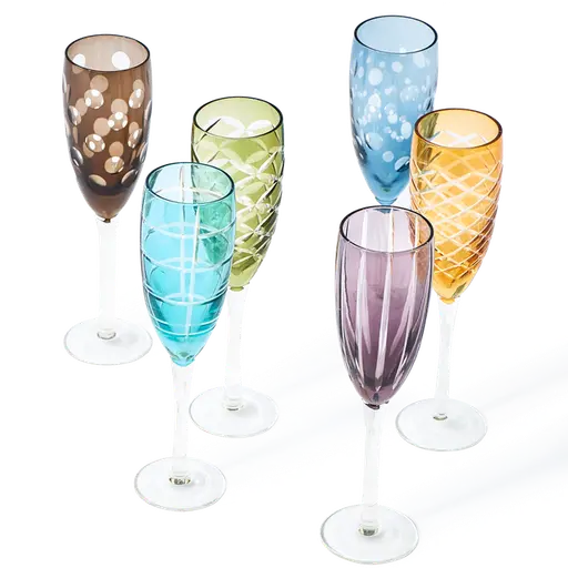 Купить Бокал для шампанского/Набор стаканов Cuttings Champagne Glasses в интернет-магазине roooms.ru