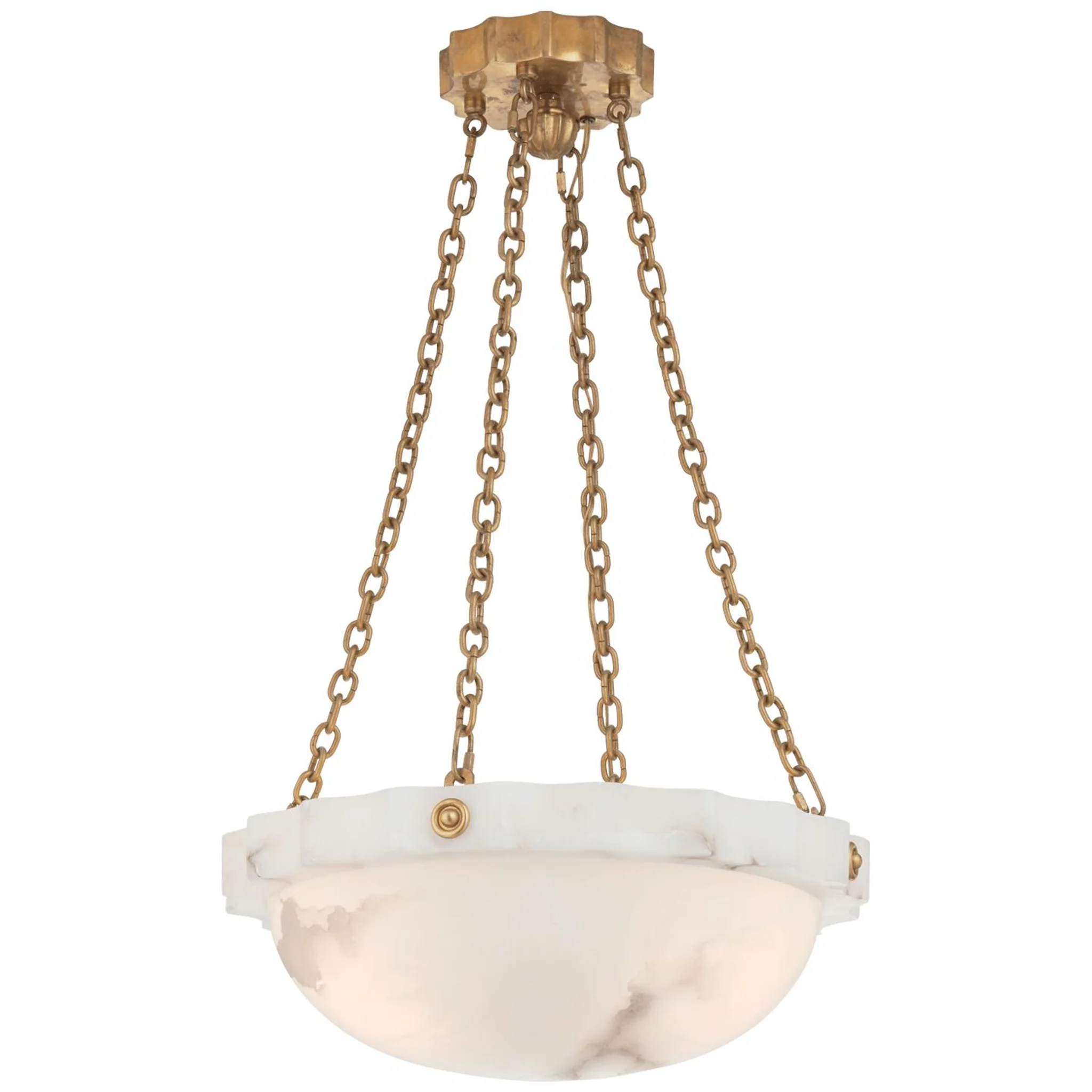 Купить Люстра Fluted Band Medium Chandelier в интернет-магазине roooms.ru